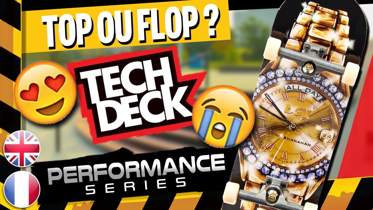 TECH DECK EN BOIS PERFORMANCE SERIES 👍 / 👎 ?! UNBOXING FINGERBOARD
