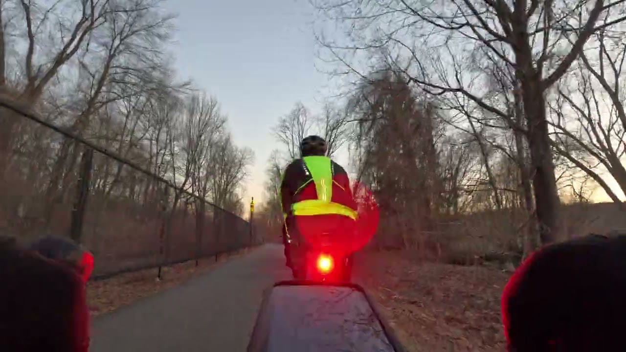 Riding to the Sunset, Bikeway Wednesday Ride