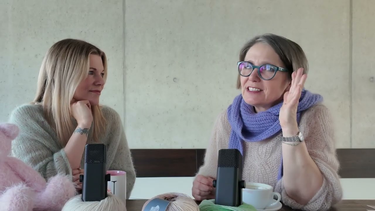 Tanja Steinbach meets Nora Wild Knits - unser neuer Strick- und Häkel-Podcast 