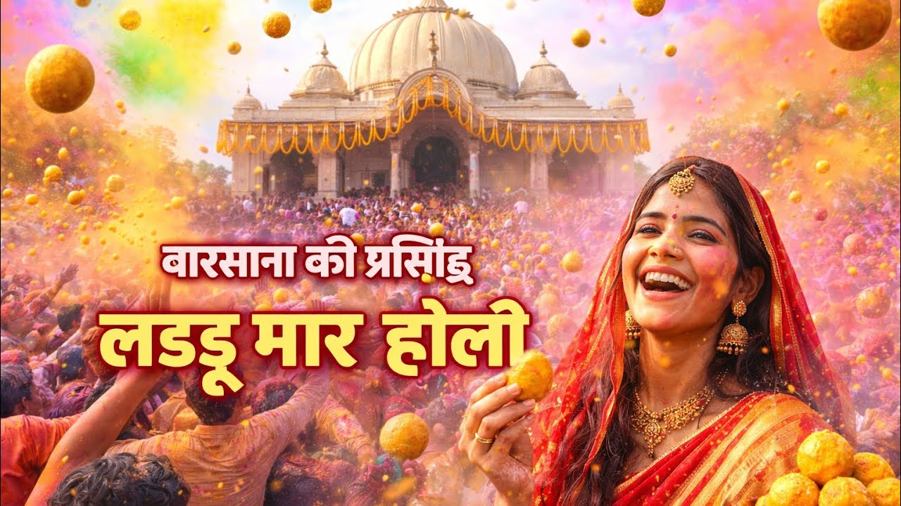 Barsana Laddu Maar Holi 2026 | Radha Rani Ki Nagri Mein Anokhi Holi | Full Vlog