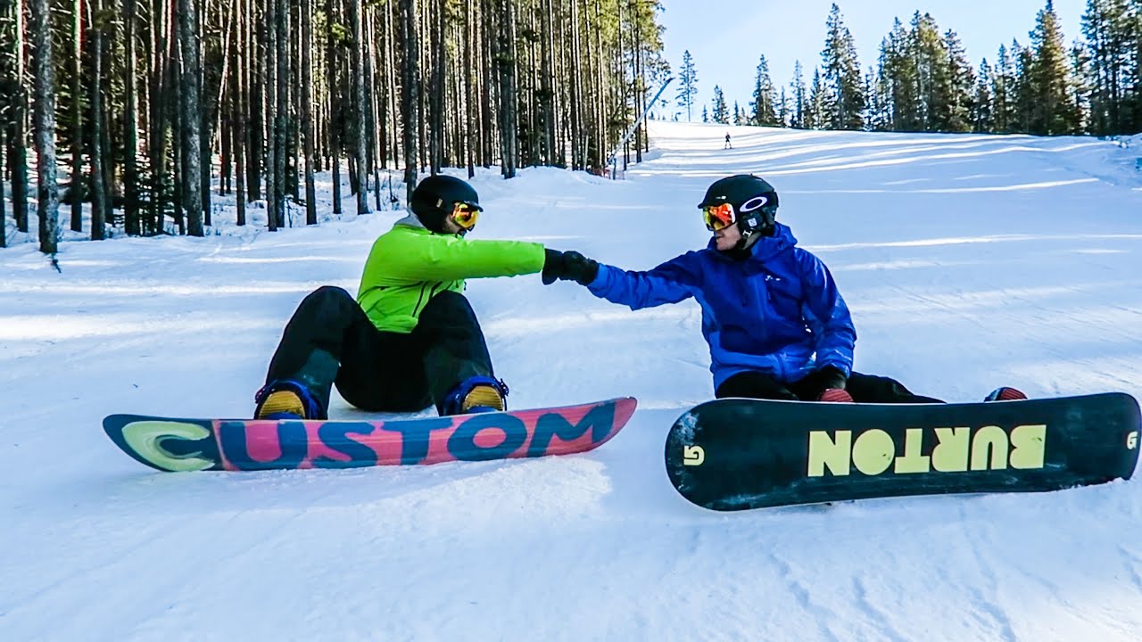 LAKE LOUISE SNOWBOARDING!