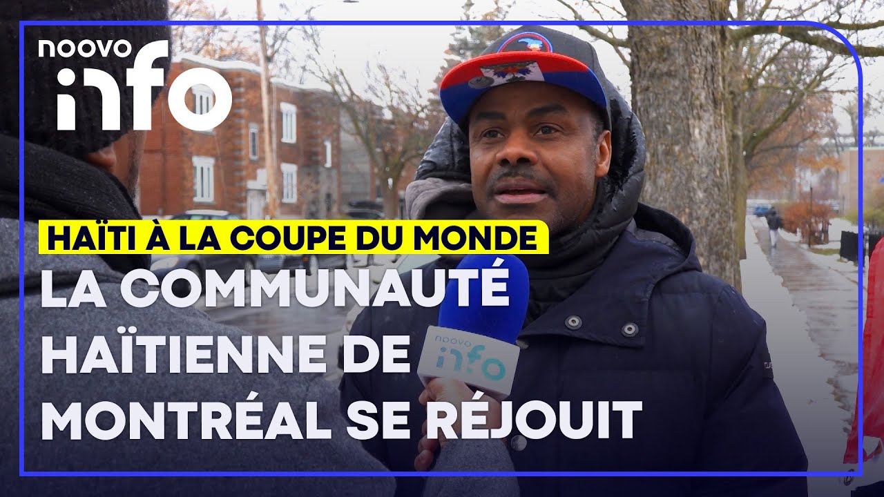 La communauté haïtienne de Montréal réagit à la qualification d'Haïti à la Coupe du monde de 2026