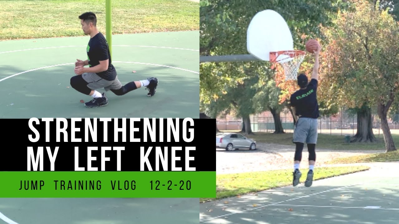 Strengthening My Left Knee | Jump Training Vlog (12-2-20)