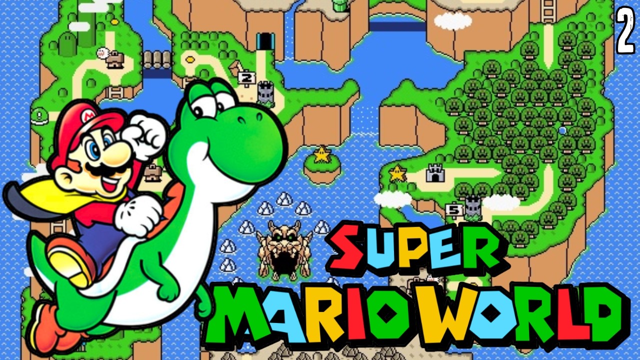 SUPER MARIO WORLD - Let's go!!! #2