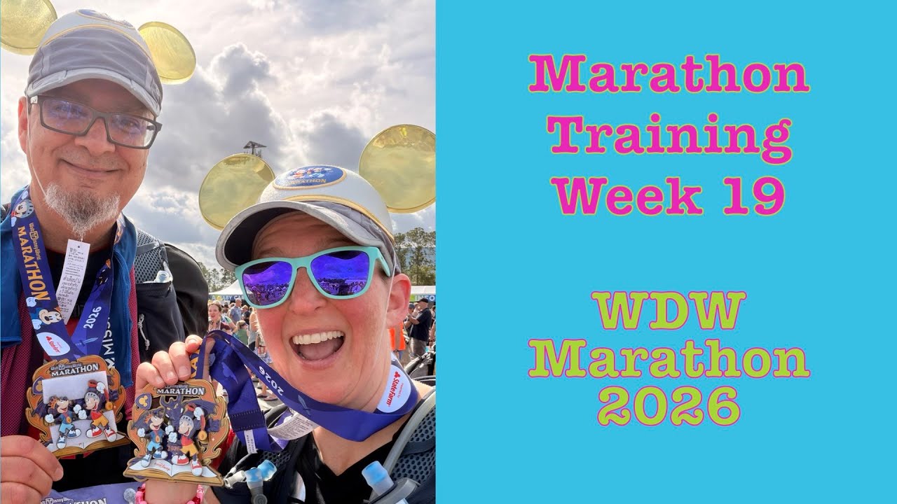 2026 Marathon Training WDW Marathon Footage