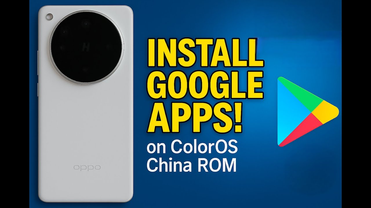 ColorOS China ROM: полное руководство по настройке (Google Play, без лишних программ и уведомлений!)