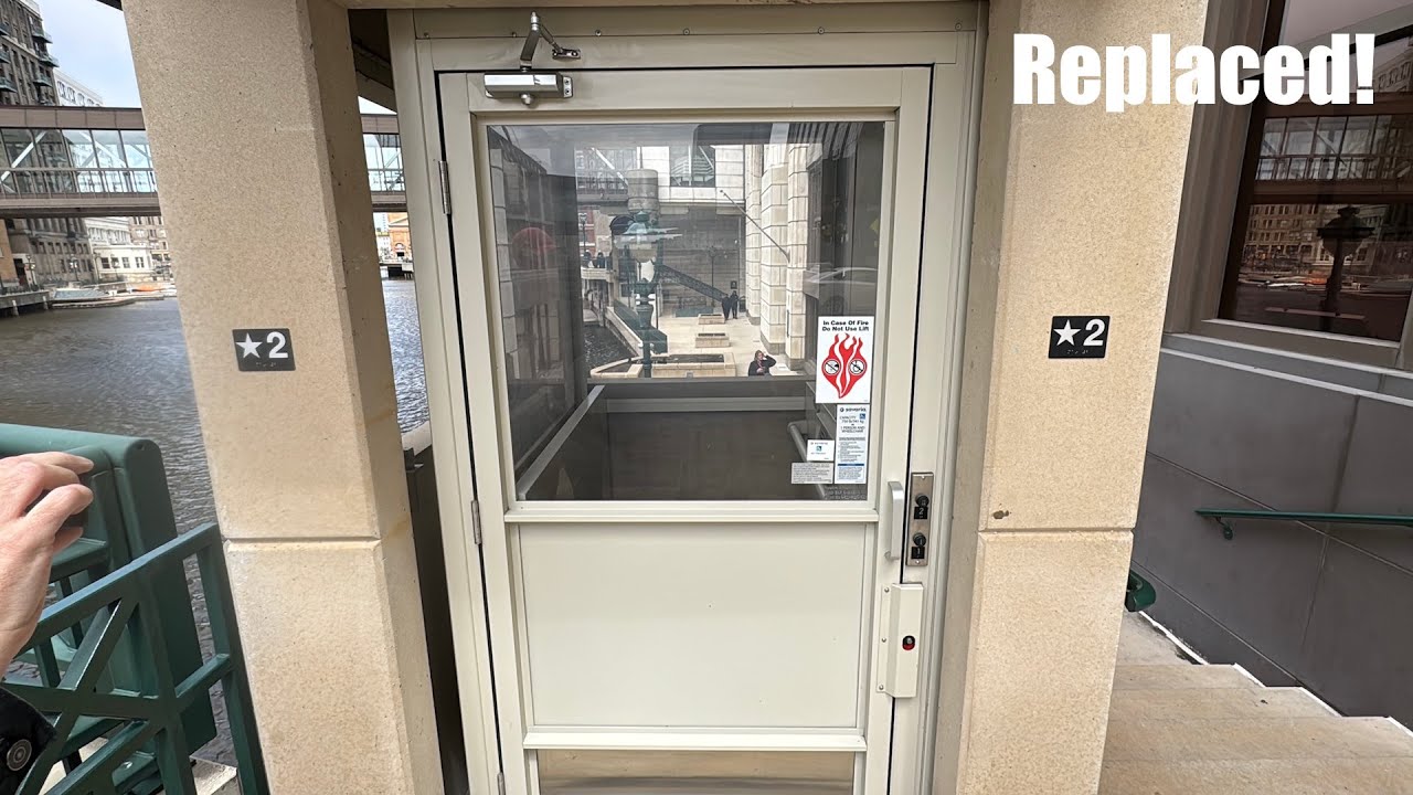 NEW Wheelchair Lift at the Milwaukee Riverwalk