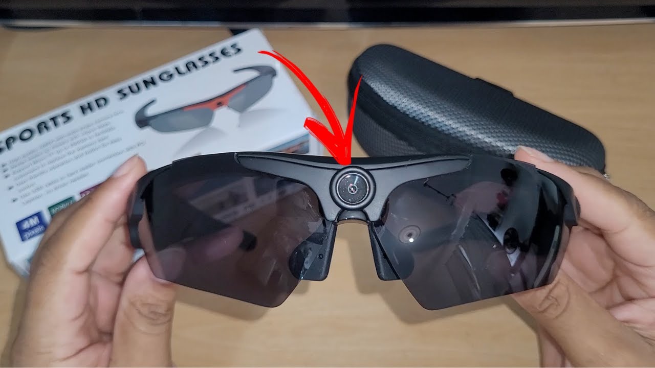 óculos de sol com câmera espiã como usar sports hd sunglasses