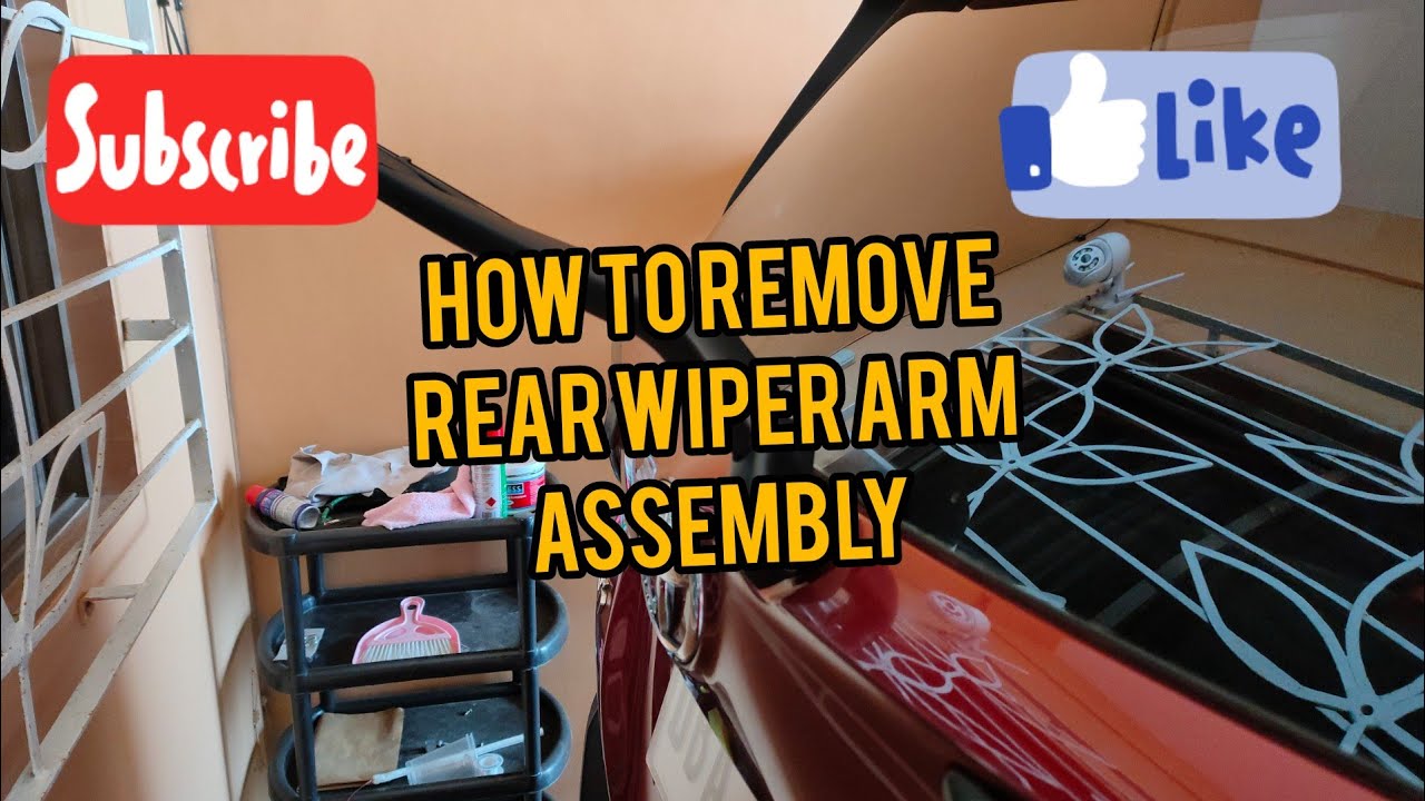 🇵🇭DIY: HOW TO REMOVE REAR WIPER ARM FOR TOYOTA RUSH🇵🇭