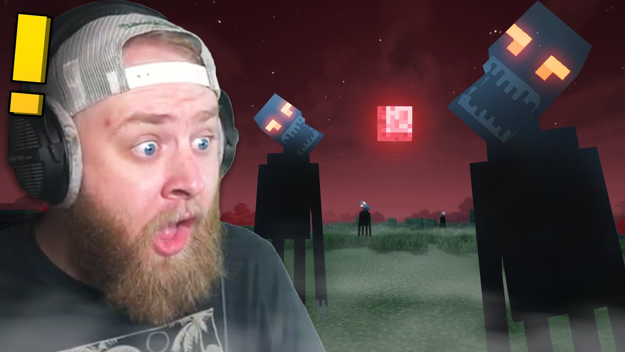 Троллинг моего друга с помощью страшных модов Minecraft...