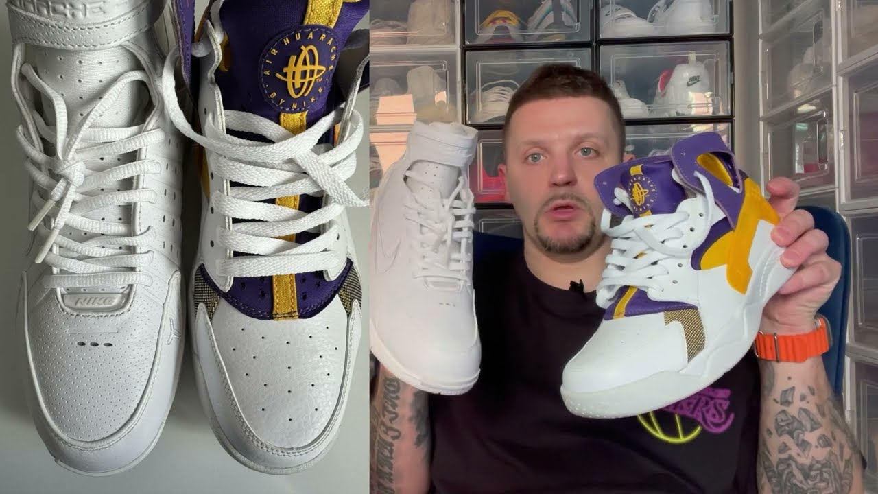 Обзор №172: Nike Zoom Huarache 2K4 «Black Mamba Collection: Fade to Black»