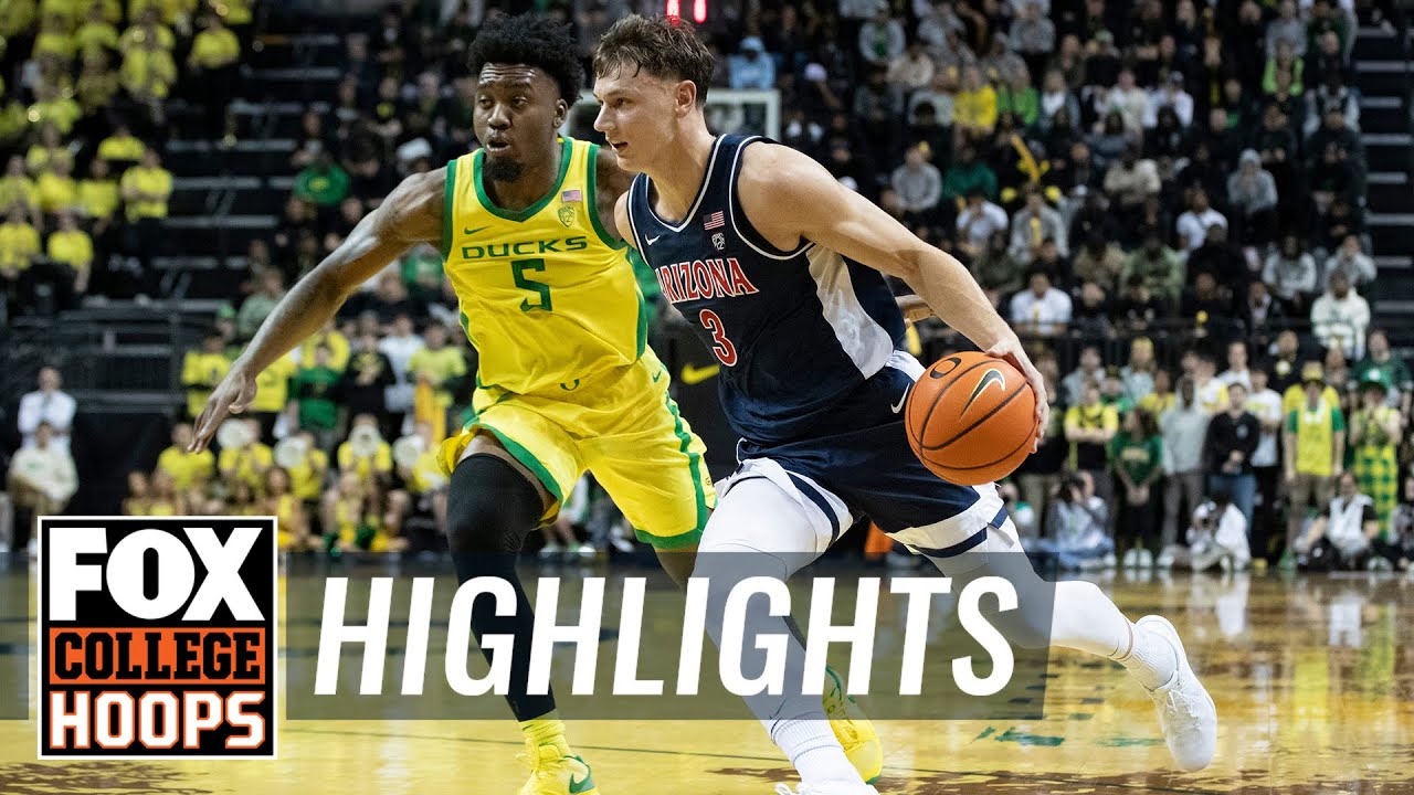No. 9 Arizona Wildcats vs. Oregon Ducks Highlights | CBB on FOX