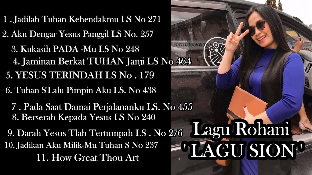 10 LAGU ROHANI DARI LAGU SION  - Nia Tobing