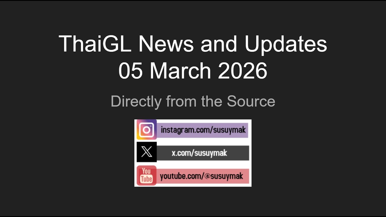 ThaiGL News (03/05/26) (LingOrm, LMSY, FayeAtom, In the 8ight, Awards, Nur relationship status..)