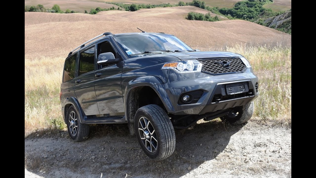 Nuova UAZ Patriot, primo test in off road