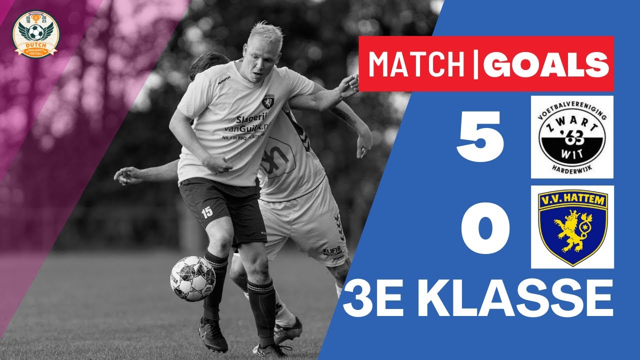 3E KLASSE| ZWART WIT'63 - VV HATTEM
