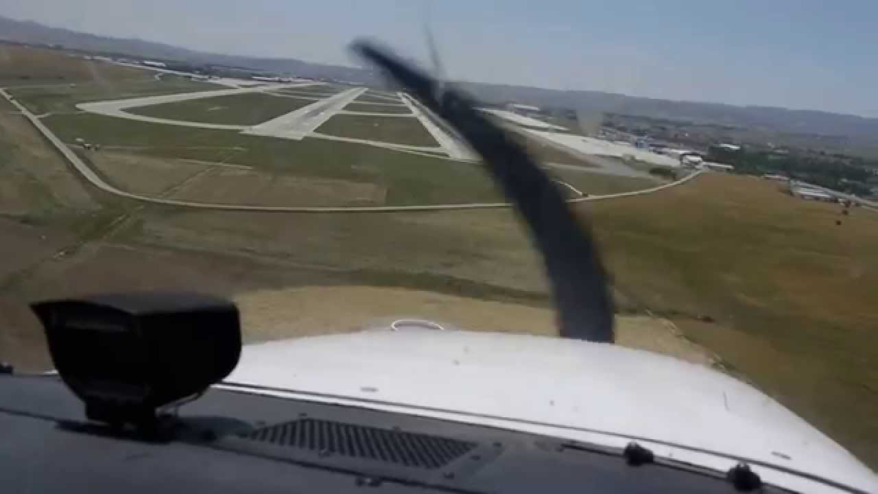 Ankara - Esenboğa Hava Alanı (LTAC) Cessna 172 İniş