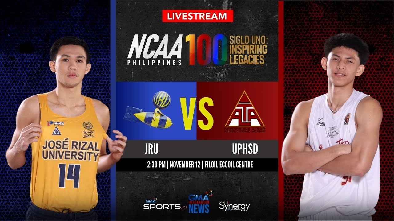 JRU vs Perpetual (Men&rsquo;s Basketball) | NCAA Season 100 - Replay
