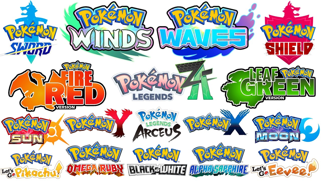 All Pokémon Game Trailers (1996-2026)