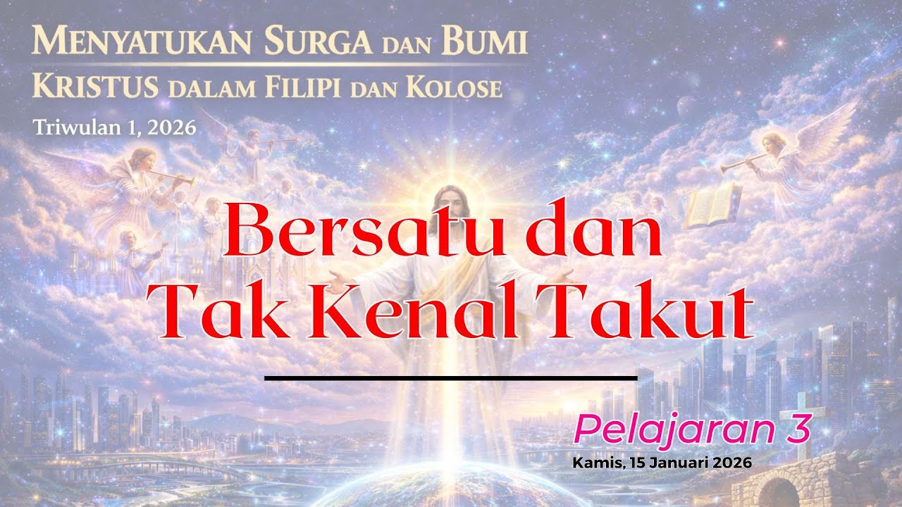 PELAJARAN SEKOLAH SABAT || PELAJARAN 3 || 15 JANUARI 2026