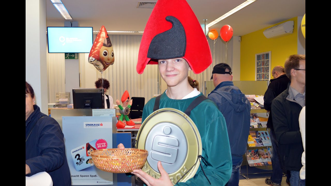 Weltspartag in der Sparkasse Neuhofen 30.10.2015