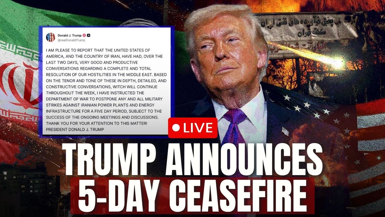 Iran War Ceasefire LIVE Updates | Donald Trump Truth Social Post | America Iran War News