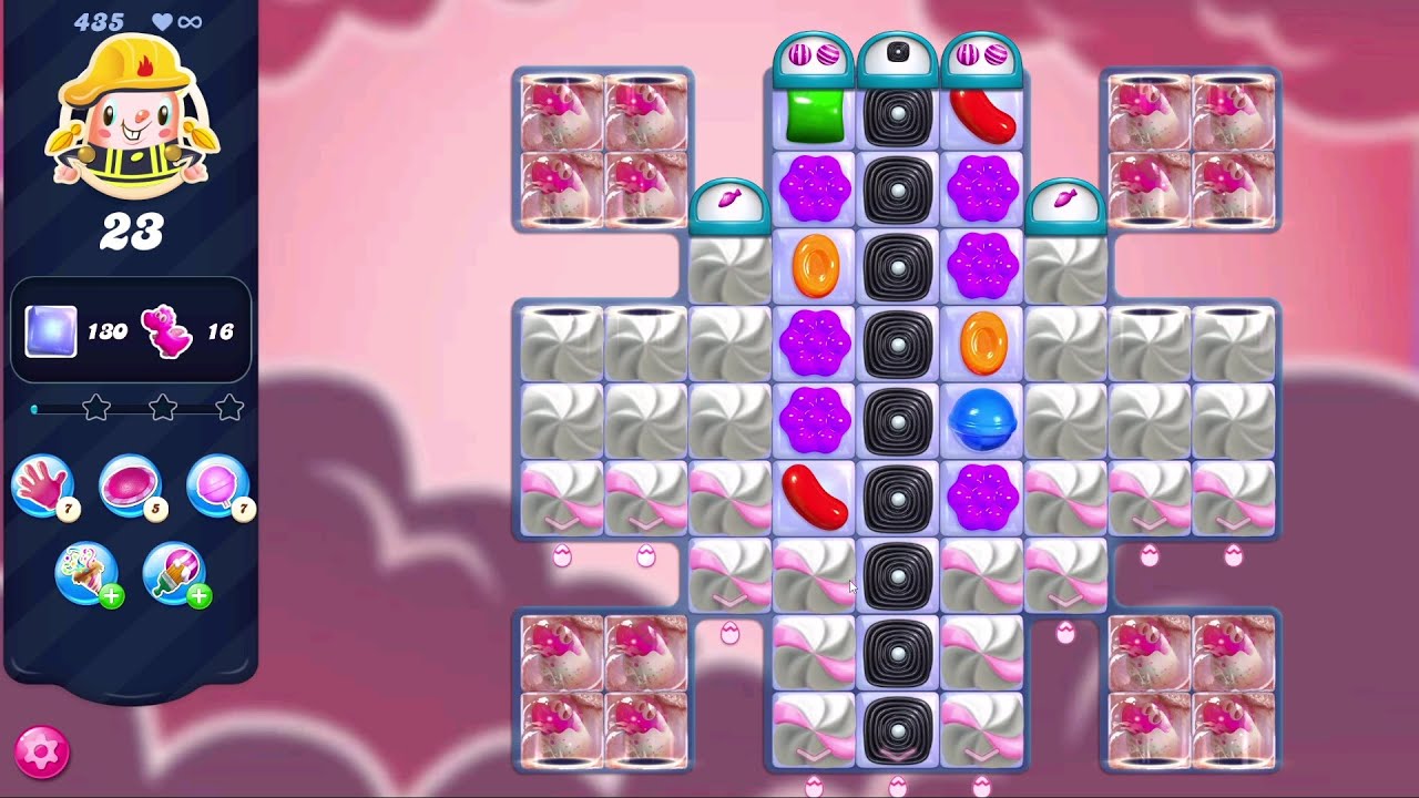 Candy Crush Saga LEVEL 435 | NO BOOSTERS (new version*)✔️