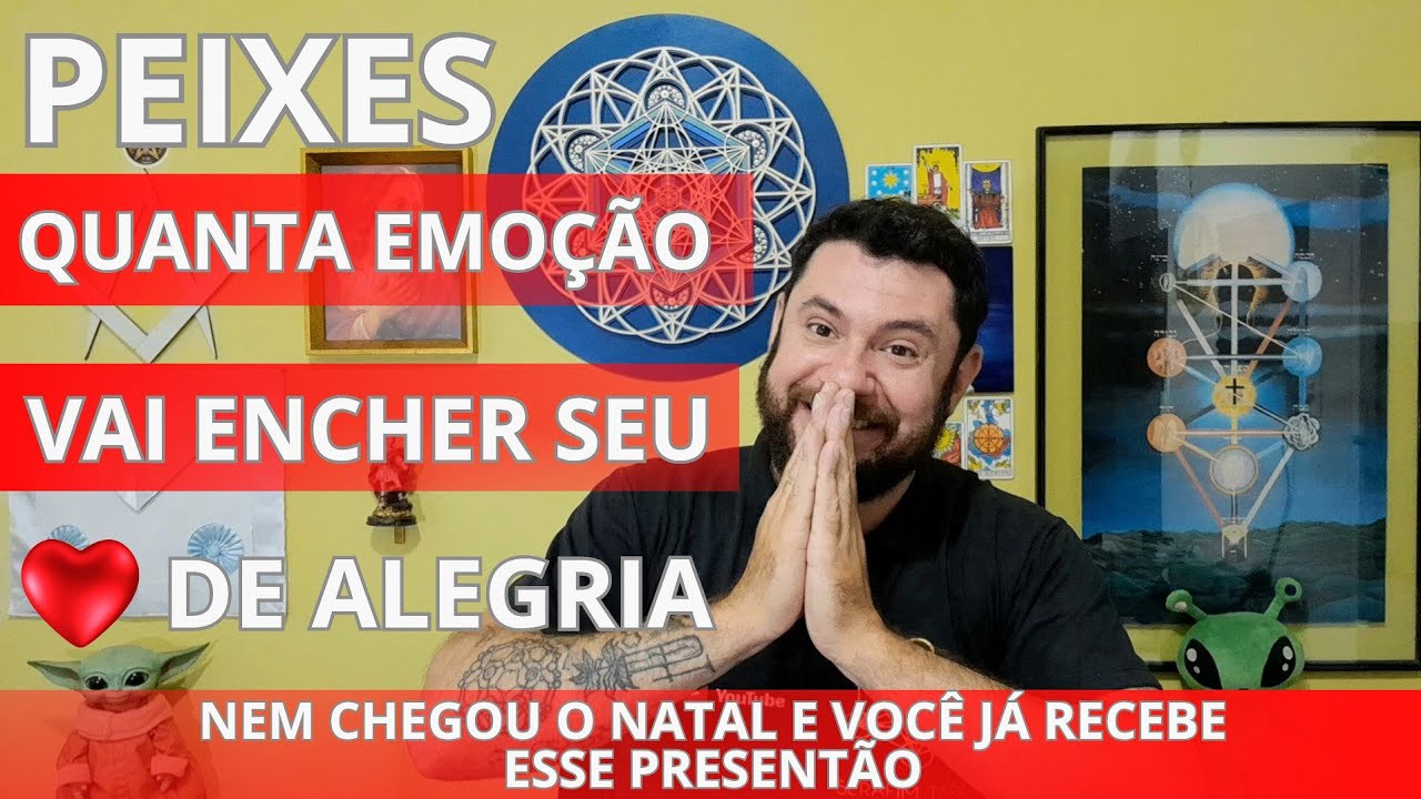 ♓PEIXES-NEM CHEGOU O NATAL E VOCÊ JÁ RECEBE ESSE PRESENTÃO QUANTA EMOÇÃO! VAI ENCHER SEU💗DE ALEGRIA!