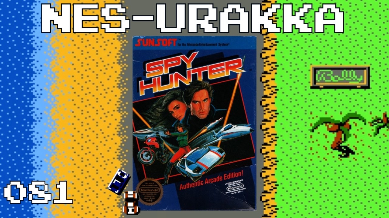 NES-Urakka 081 | Spy Hunter | L&auml;p&auml;ist&auml;&auml;n KAIKKI NES-Pelit