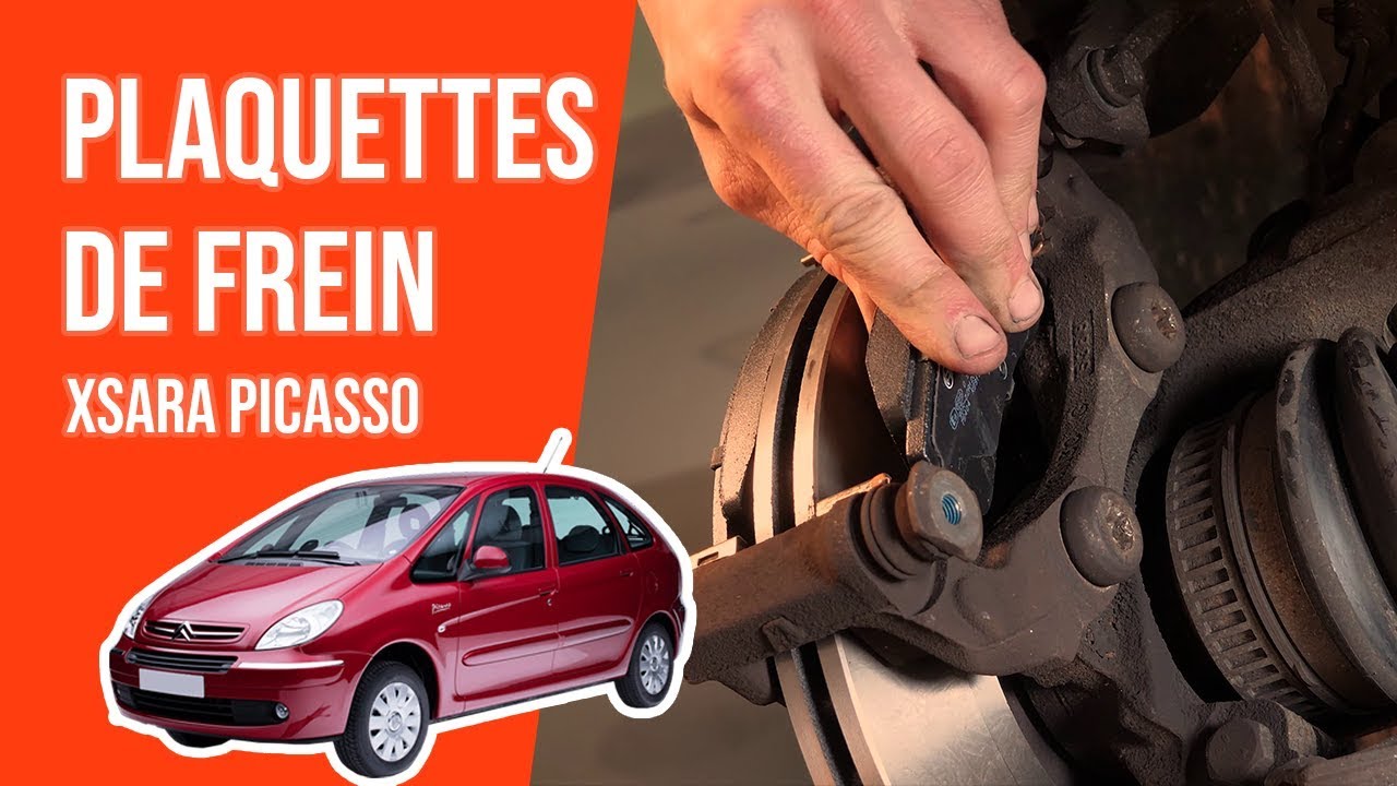Changer les Plaquettes de Frein avant XSARA PICASSO 🚗