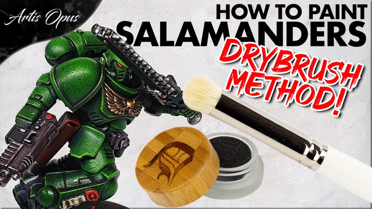 How to paint Salamanders - DESTROY your Space Marine backlog!!