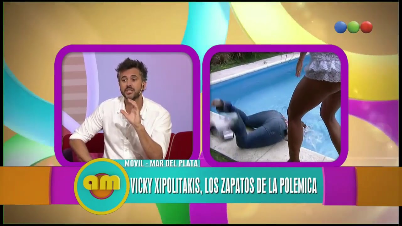 Pia Shaw se cae con los tacos de Vicky Xipolitakis
