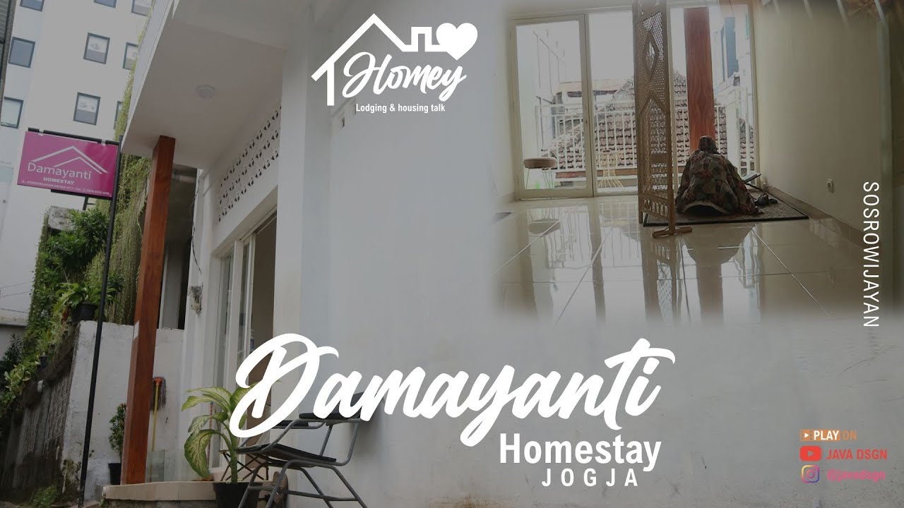 BANGUNAN BARU & ADA DAPURNYA | DAMAYANTI HOMESTAY | REVIEW HOTEL JOGJA