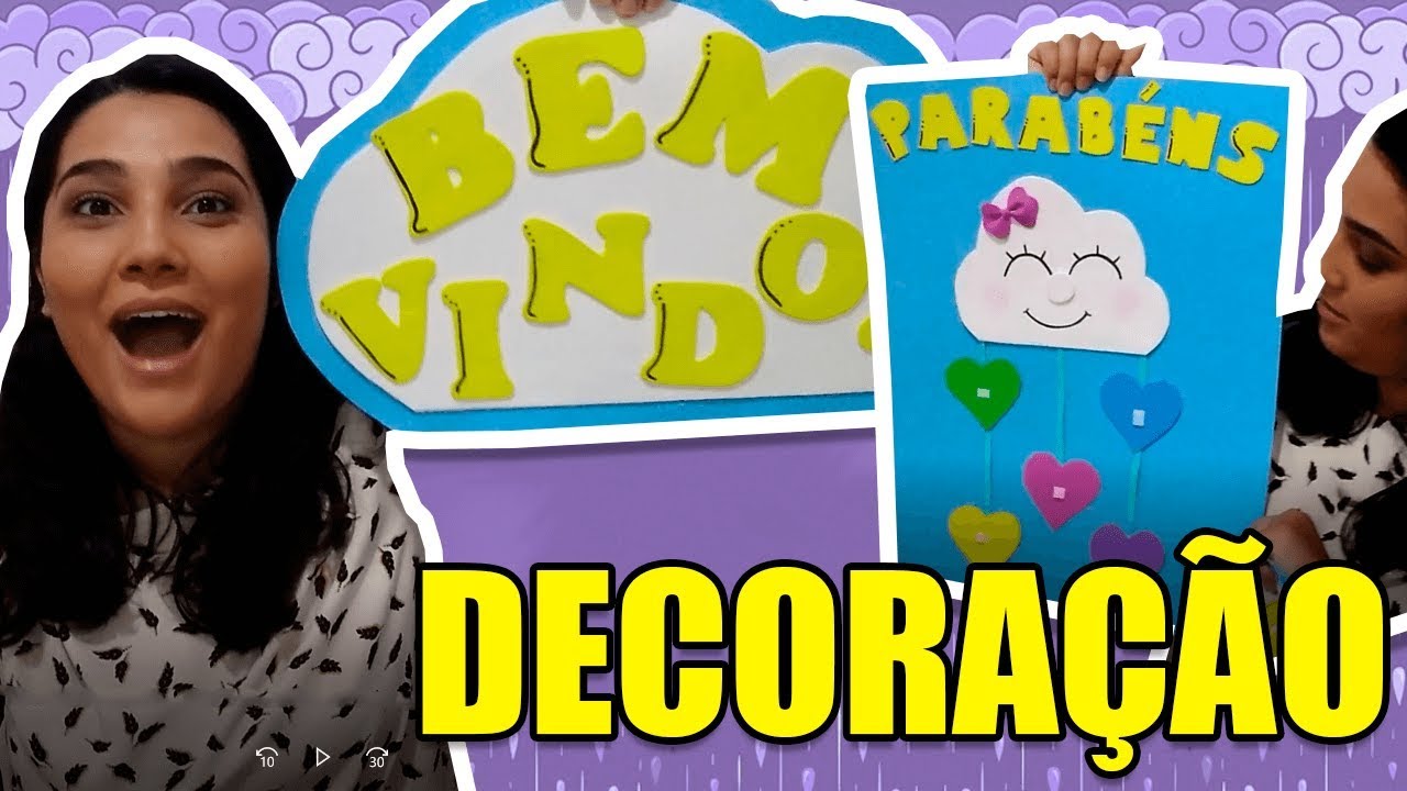 [PARTE 1] ☔ Decoração Para Sala do Ministério Infantil 🌧