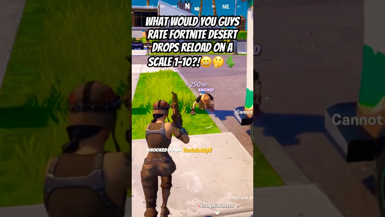 What would you guys rate Fortnite Desert Drops Reload on a scale 1-10?!😄🤔🌵#fortnite #gaming