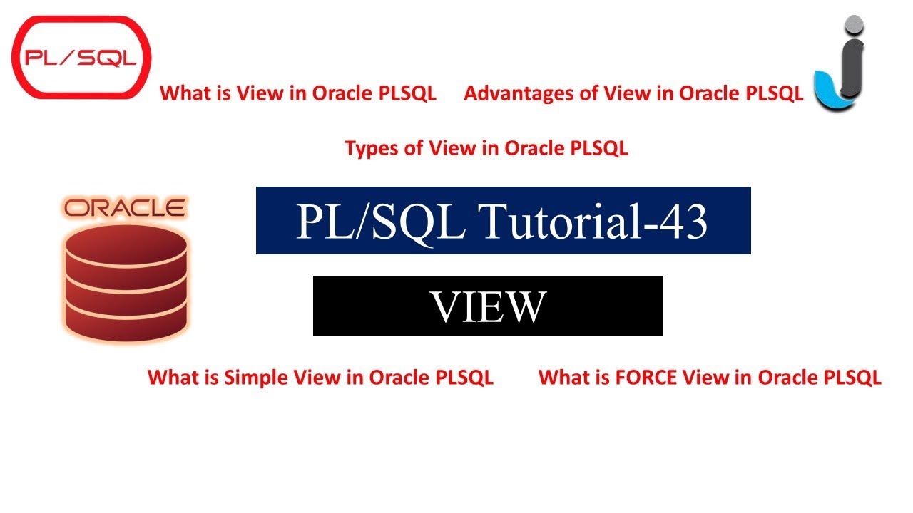 Oracle PLSQL Tutorial 43- View in Oracle PLSQL with Example | Simple and FORCE View