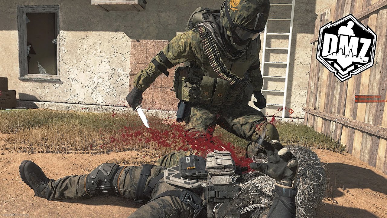 KNIVES ONLY in Al Mazrah - Solo DMZ Executions