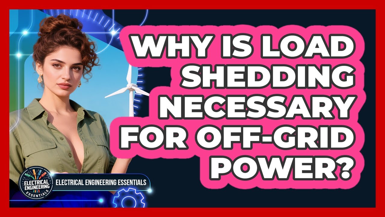 Why Is Load Shedding Necessary For Off-grid Power? - Electrical Engineering Essentials