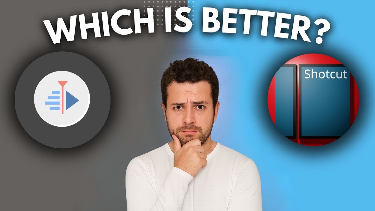 ✅Free Video Editors Tested: Kdenlive vs Shotcut Head to Head🎥