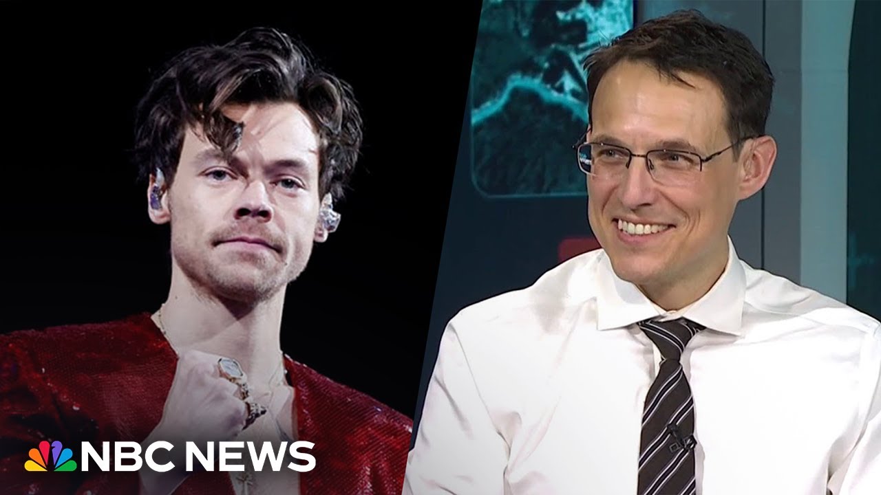 Steve Kornacki says helping Harry Styles announce tour was 'unexpected'