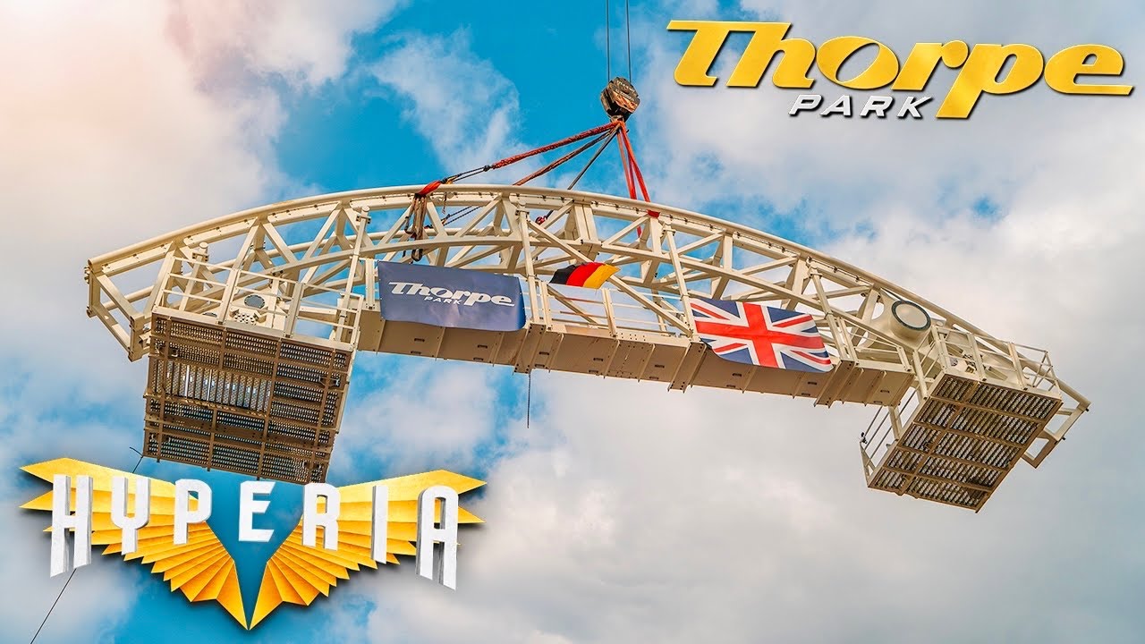 HYPERIA's Track is COMPLETE! | THORPE PARK #66