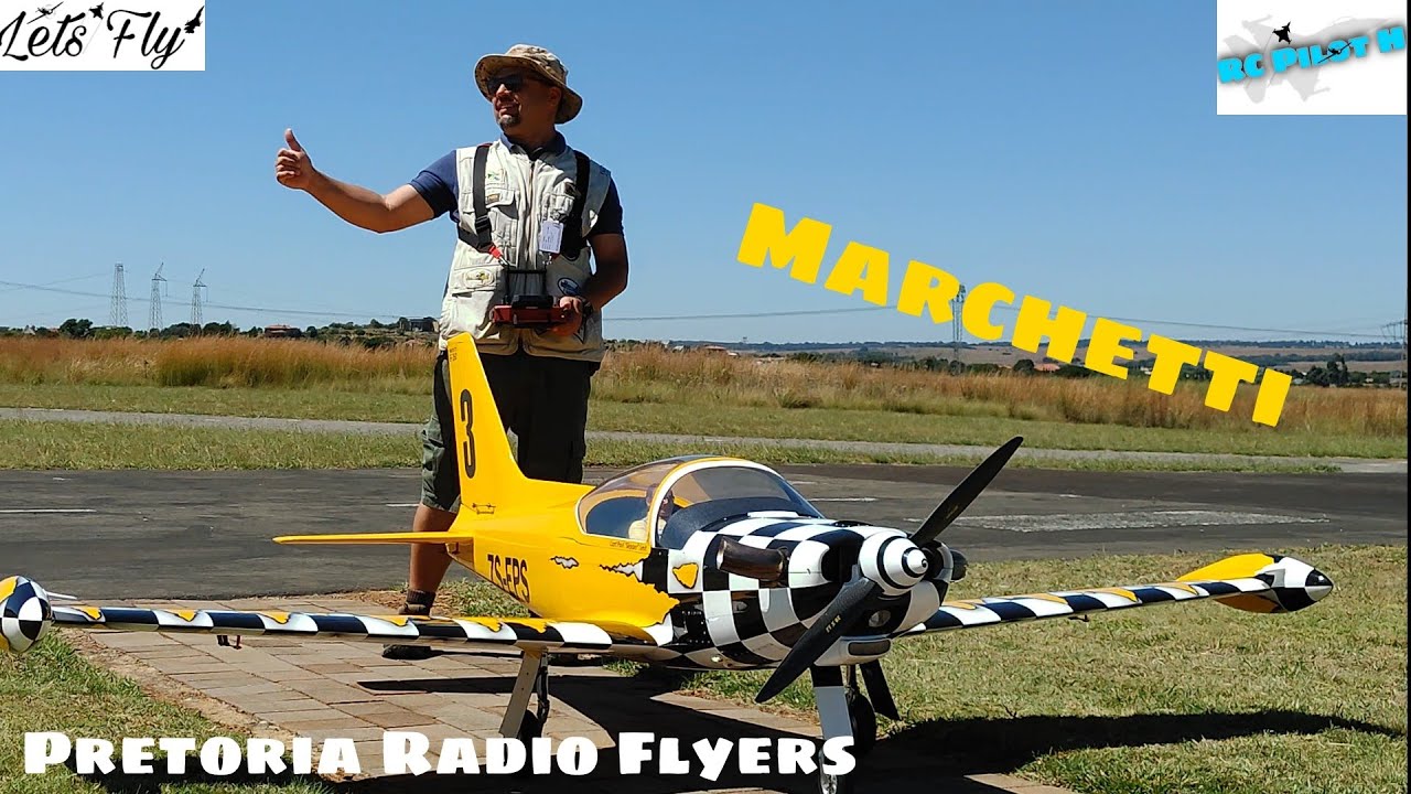 SIAI Marchetti SF-260 with JetCat 10kg Turbine at PRF - Paul Smit