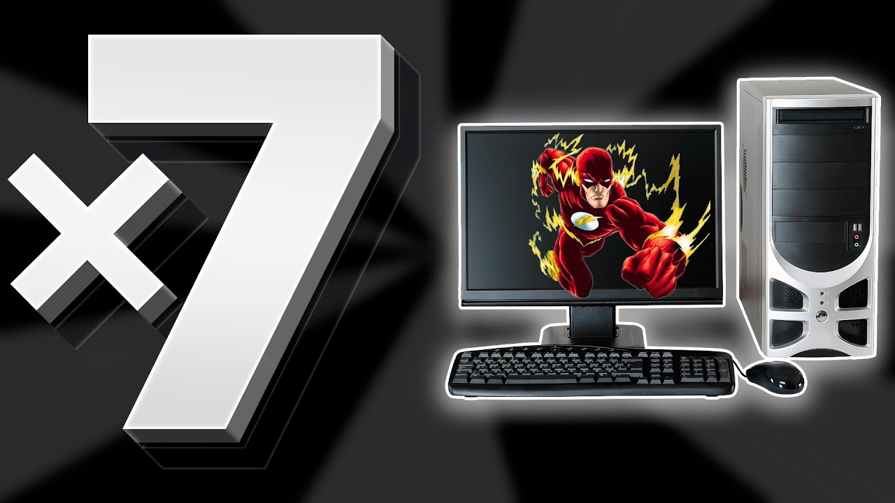 tú COMPUTADOR 7 veces más RÁPIDO - cómo optimizar WINDOWS 10 full FPS