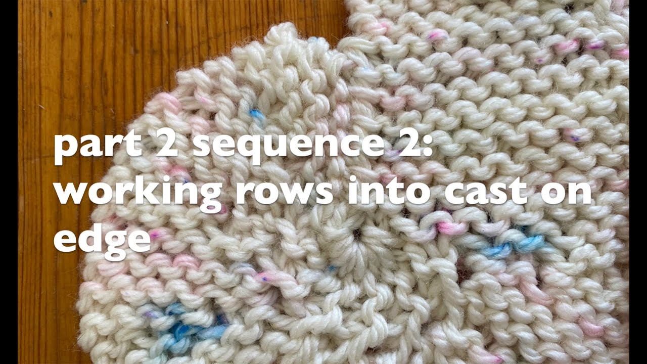Fluffwear. WIGGLE scarf pattern: part 2 sequence 2