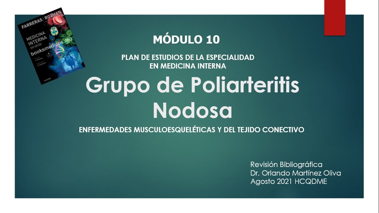 Grupo de poliarteritis nodosa (PAN)