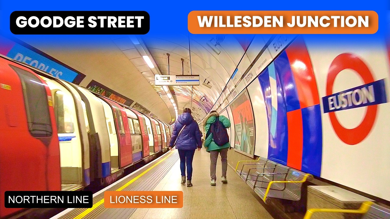 First Person Journey: Goodge Street to Willesden Junction via Euston | Northern & Lioness Line