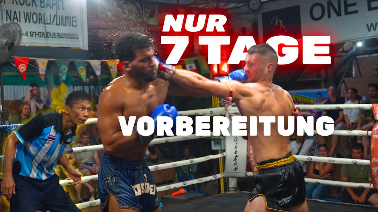 Mein erster Muay Thai Kampf in Thailand  | ich war nicht bereit… | Vlog