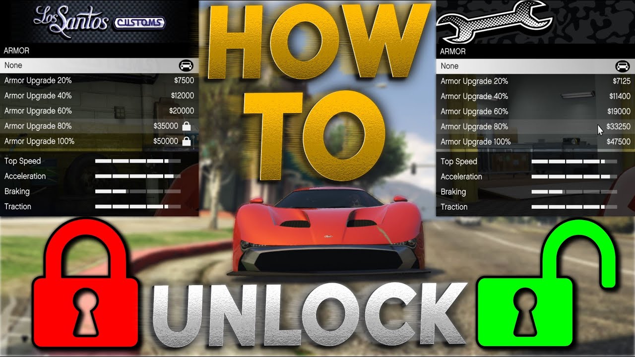 ОТКРОЙТЕ ВСЕ УЛУЧШЕНИЯ И ПЕРЕКРАСКИ! GTA 5