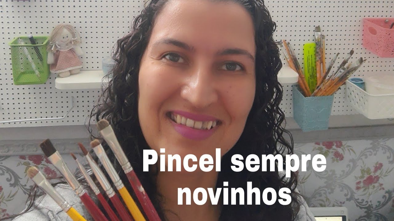 Como limpar e recuperar pincel duro de tinta e cola #pinturaemtecido