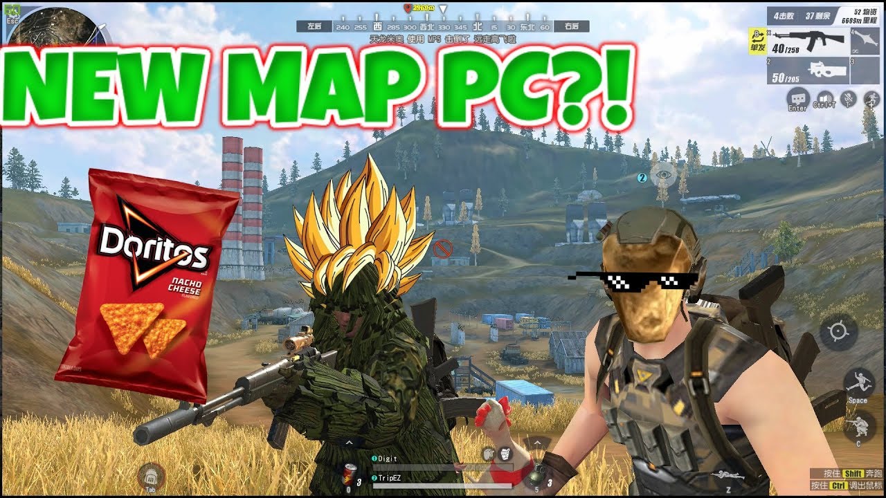 NEW MAP WITH DIGITFOX FIRST GAME CLUTCHED